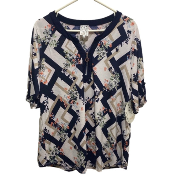 Anthropologie Naïf Women’s Floral Top Blouse XL 🌟 - Picture 1 of 6